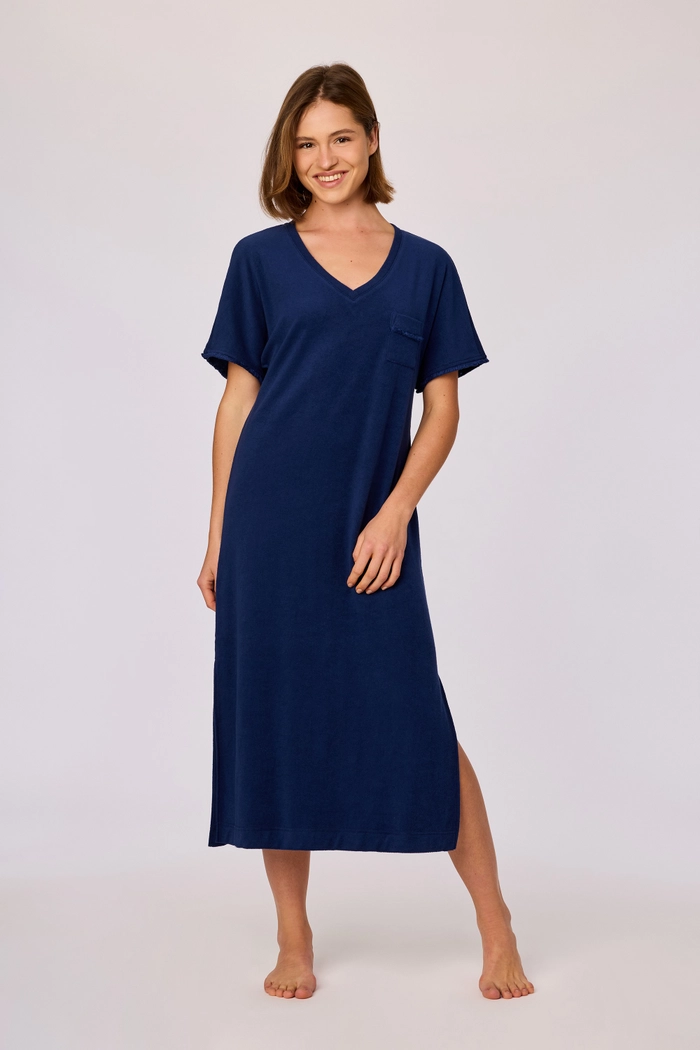 Woody - Strand jurk van badstof