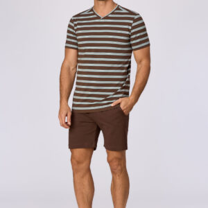 Woody - HEREN - Pyjama Set met korte mouwen en bijpassende short