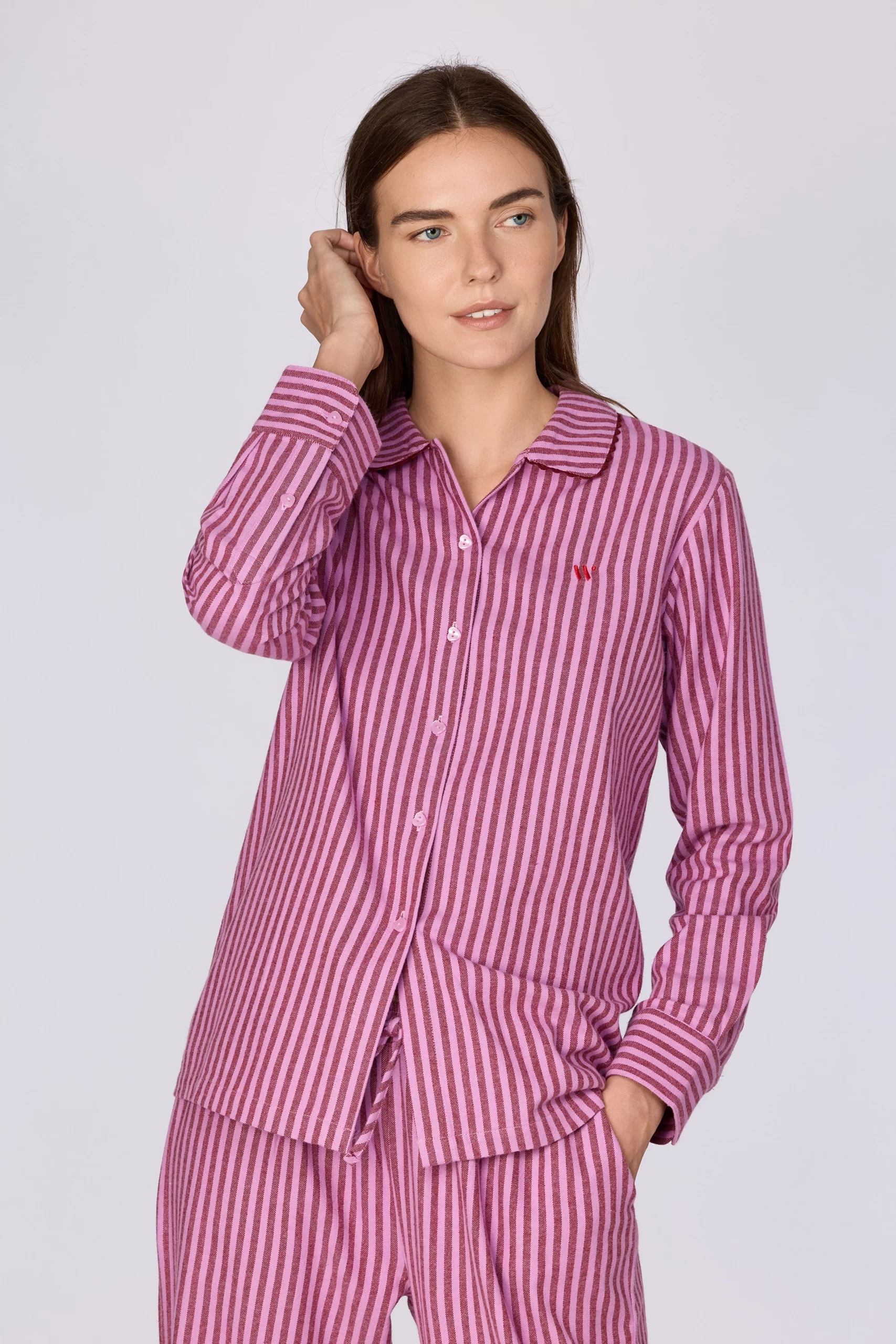 Woody - DAMES- Pyjama van katoen - Afbeelding 3