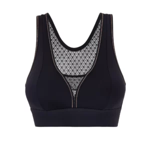 SPORT beha - DAMES- zonder beugels - Zwart - Simone Pérèle